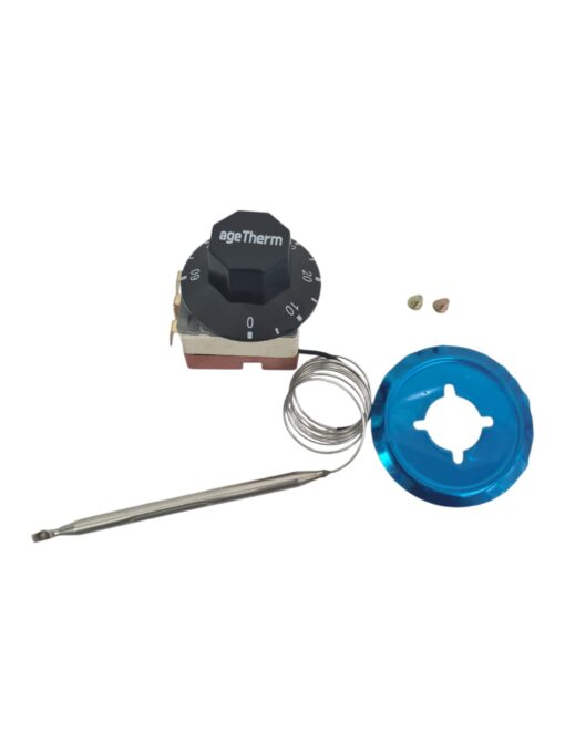 Termostato Para Calor 0/60 C - 16A Com Protetor Bulbo Capilar