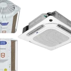 Cassete 4 Vias Inverter Connect R32 Carrier