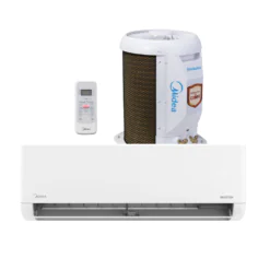 Ar Condicionado HiiWal 18.000 frio Inverter 38TBVCB18M5 | Ar condicionado midea carrier